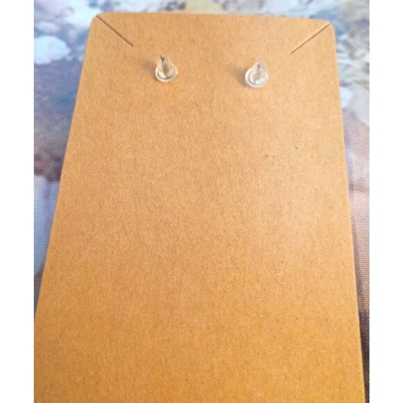 Yellow Flower Dangle Clay Earrings Polymer Handmade NEW Ships in Gift Box - Picture 2 of 3